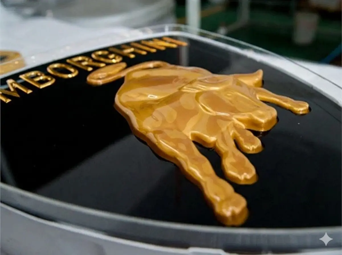 Formed Plastic Logo and Letters