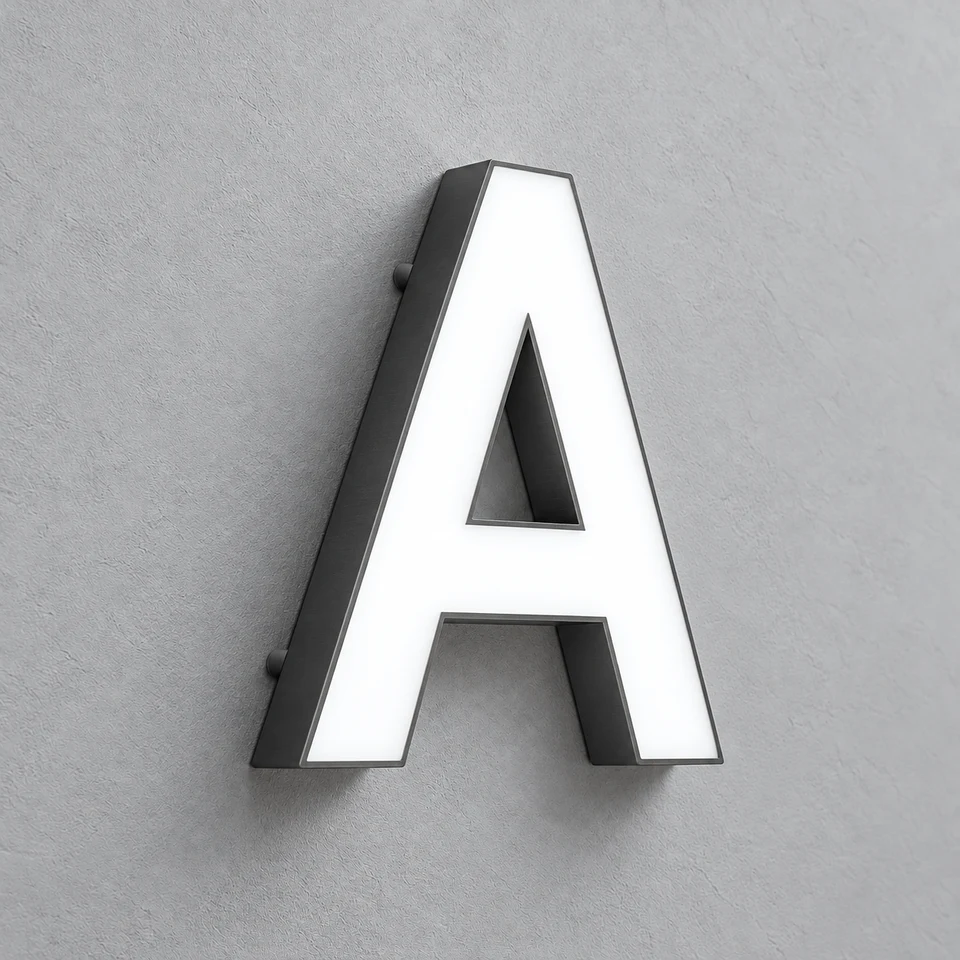 Mini Letters Face-Lit